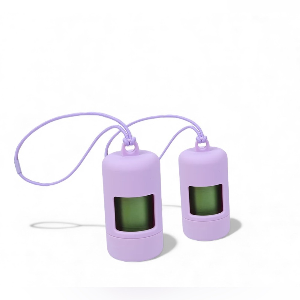 Dog Poop Bag Holder, Waste bag dispenser -set of 2 dog bag holder for leash